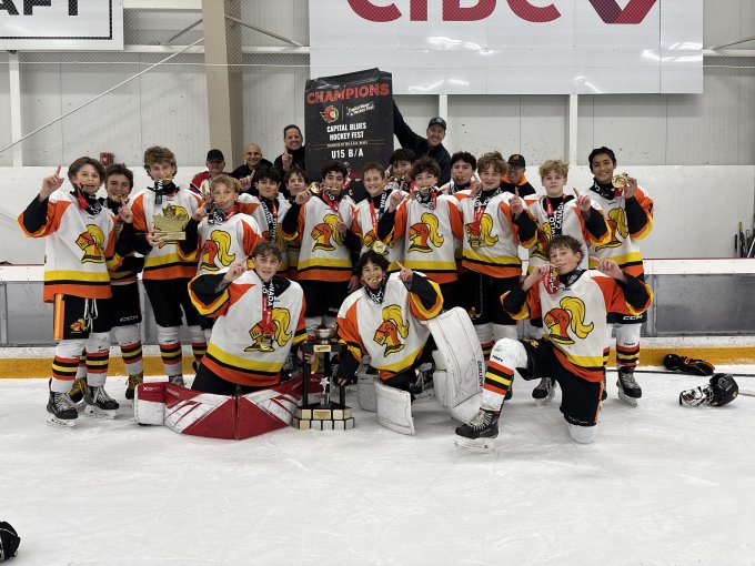 U15 Ottawa West Golden Knights Win